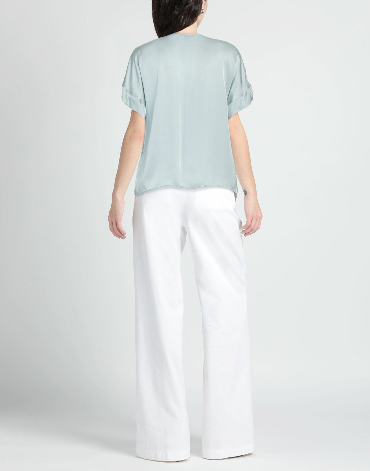 Alessia Santi Womens Top Sky in Blue
