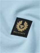 Belstaff - Logo-Appliquéd Garment-Dyed Cotton-Jersey Sweatshirt - Blue
