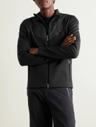 Kjus - Formula Quilted Shell-Trimmed Tech-Jersey Jacket - Black