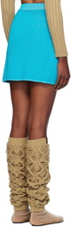 Isa Boulder Blue Jennie Miniskirt