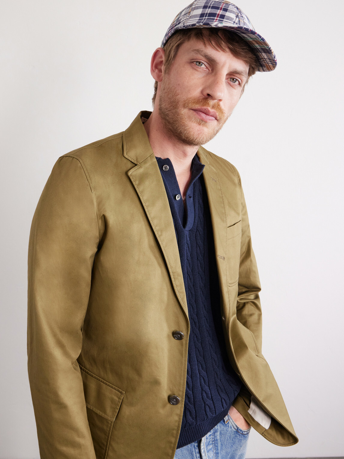 Beams Plus - Madras Patchwork Cotton Baseball Cap