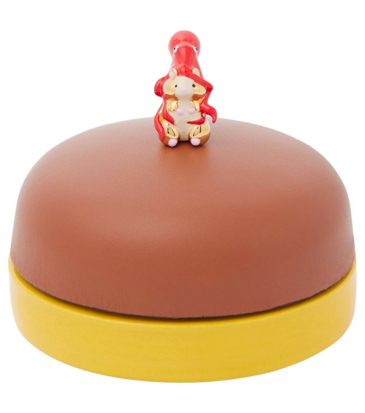Photo: Loewe x Suna Fujita Hamster ceramic and leather box