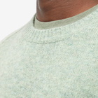 NN07 Men's Nathan Crew Knit in Dusty Green