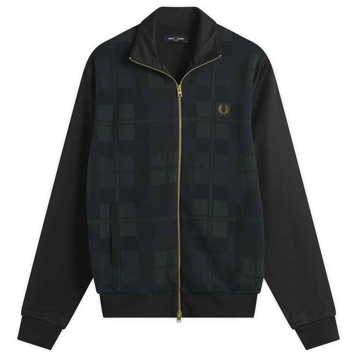 Fred Perry Green Caban Jacket Fred Perry
