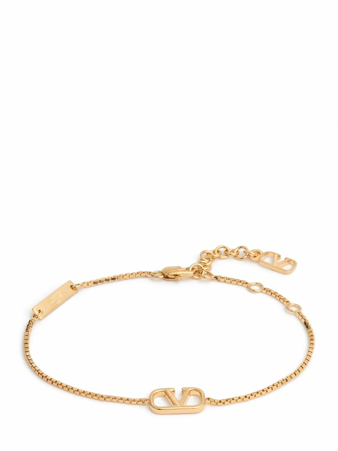 Valentino Garavani Gold Brass Bracelet main image 1
