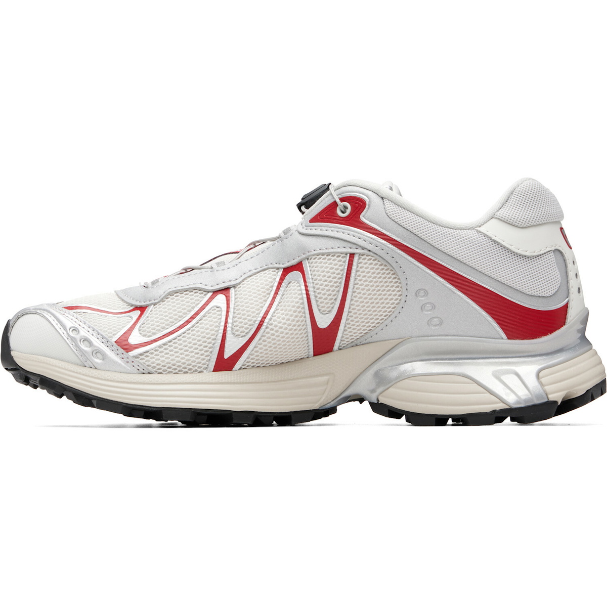 Salomon Off-White & Silver XT-Whisper Sneakers