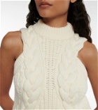 Alexander McQueen - Cable-knit wool sweater vest