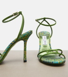Jimmy Choo 1998 Leo satin sandals
