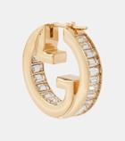 Gucci Gucci Blondie embellished hoop earrings