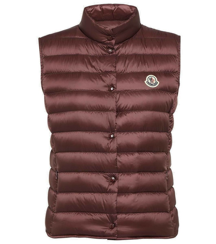 Photo: Moncler Liane logo down vest