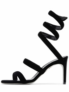 RENÉ CAOVILLA 105mm Cleo Velvet Sandals