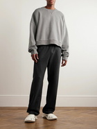 Entire Studios - Enzyme-Washed Cotton-Jersey Sweatshirt - Gray