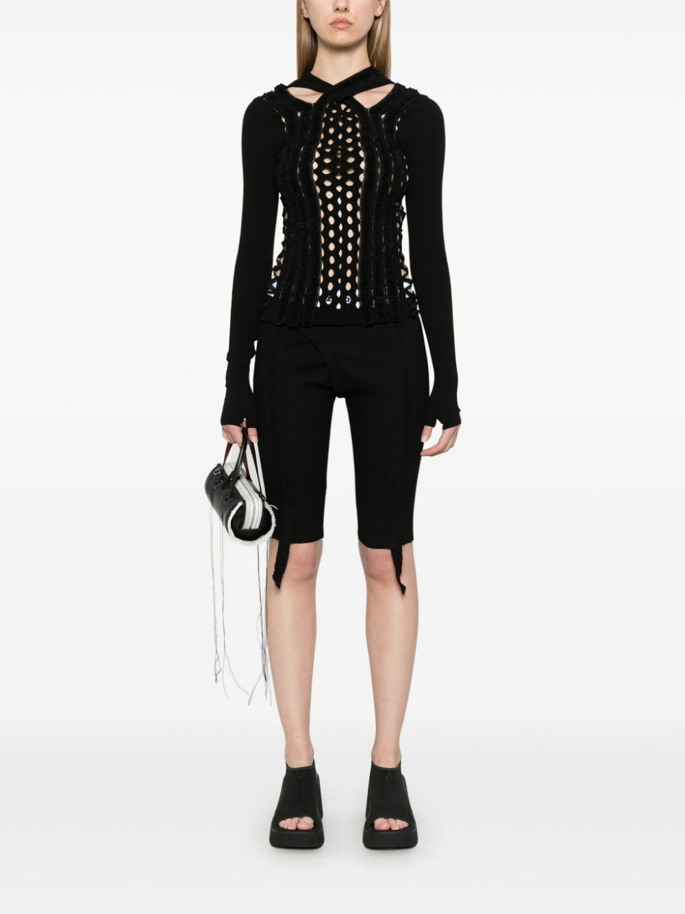 Sinead O'Dwyer Shibari Knitted Top