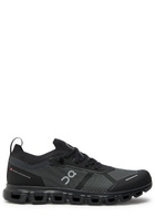 ON Cloud 6 Versa Panelled Mesh-knit Sneakers Black