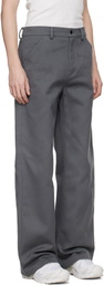 Rier Gray Antique Gabardine Trousers