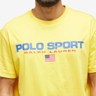 Polo Ralph Lauren Men's Polo Sport Logo T-Shirt in Canary Yellow