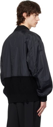 UNDERCOVER Black UC1E4207-2 Bomber Jacket