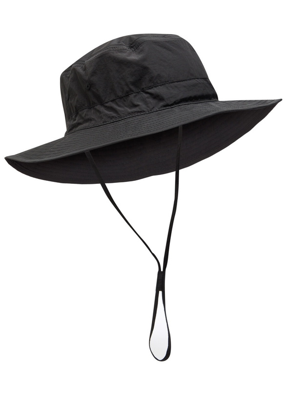 Photo: Hunza G Upf 50+ sun hat - Black - One Size