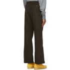 Needles Brown Faux-Suede Cowboy Trousers