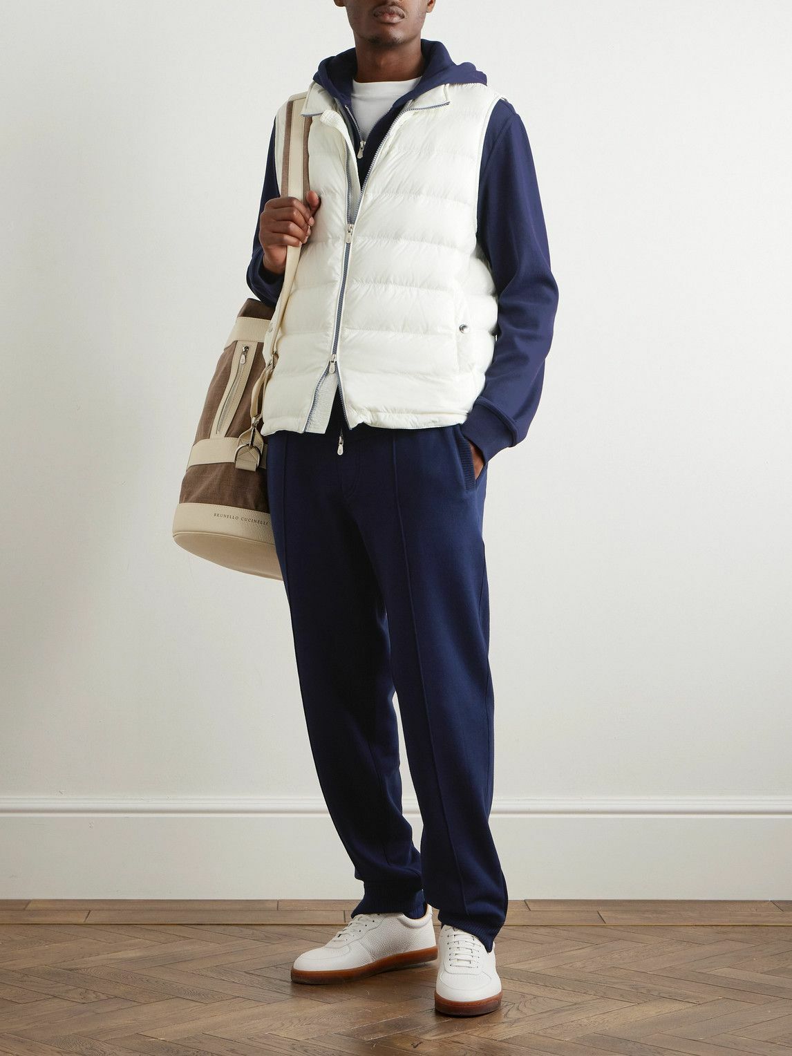 パンツ BRUNELLO CUCINELLI JERSEY JOGGERS BRUNELLO CUCINELLI jersey joggers - Grey - MM8313212GC1250