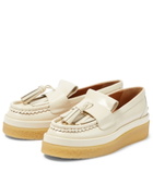 Chloe - Jamie platform leather loafers