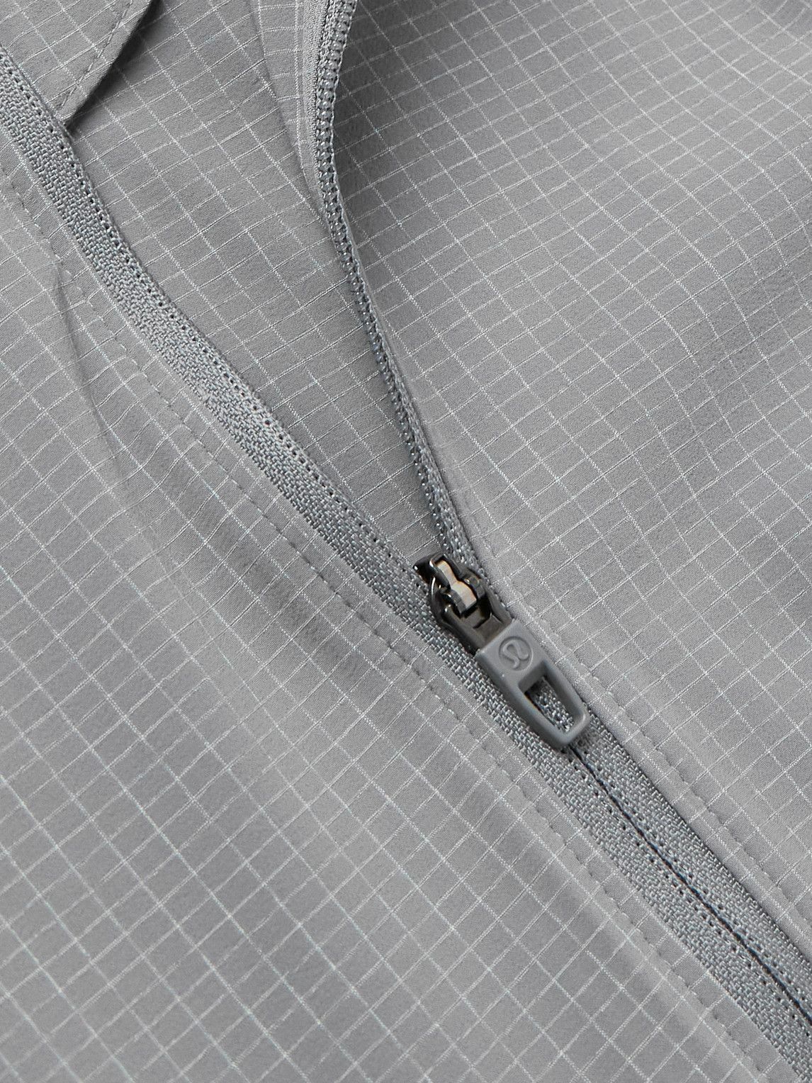 Lululemon - Pace Breaker Stretch Recycled-Ripstop Hooded Jacket - Gray