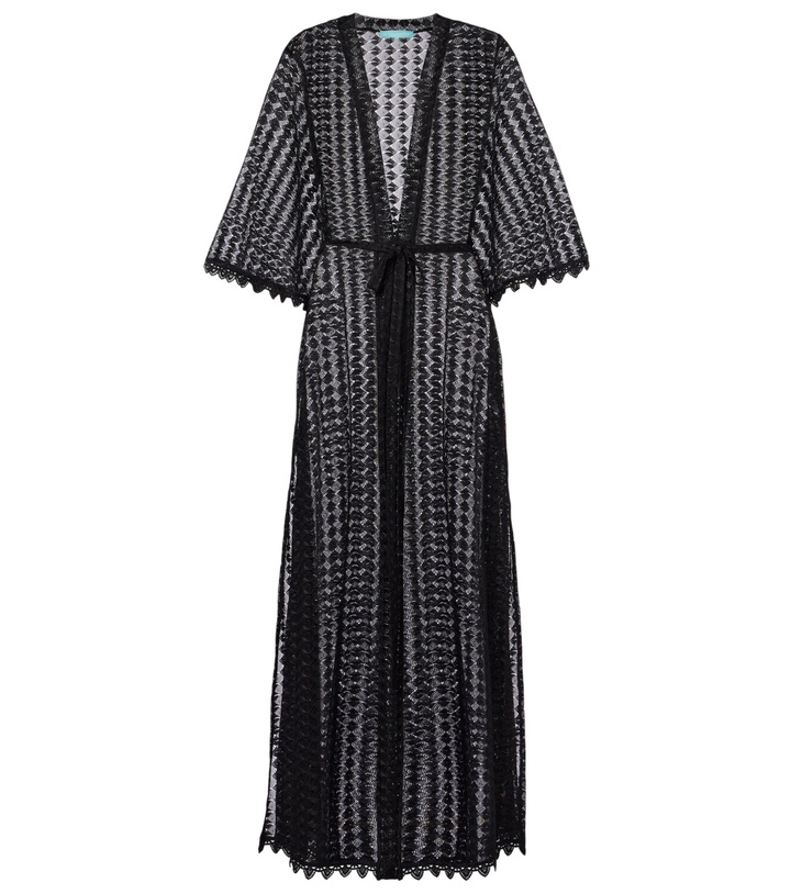 Photo: Melissa Odabash Talitha semi-sheer kaftan