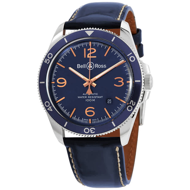 Photo: Bell and Ross Vintage Automatic Mens Watch BRV292-BU-G-ST/SCA