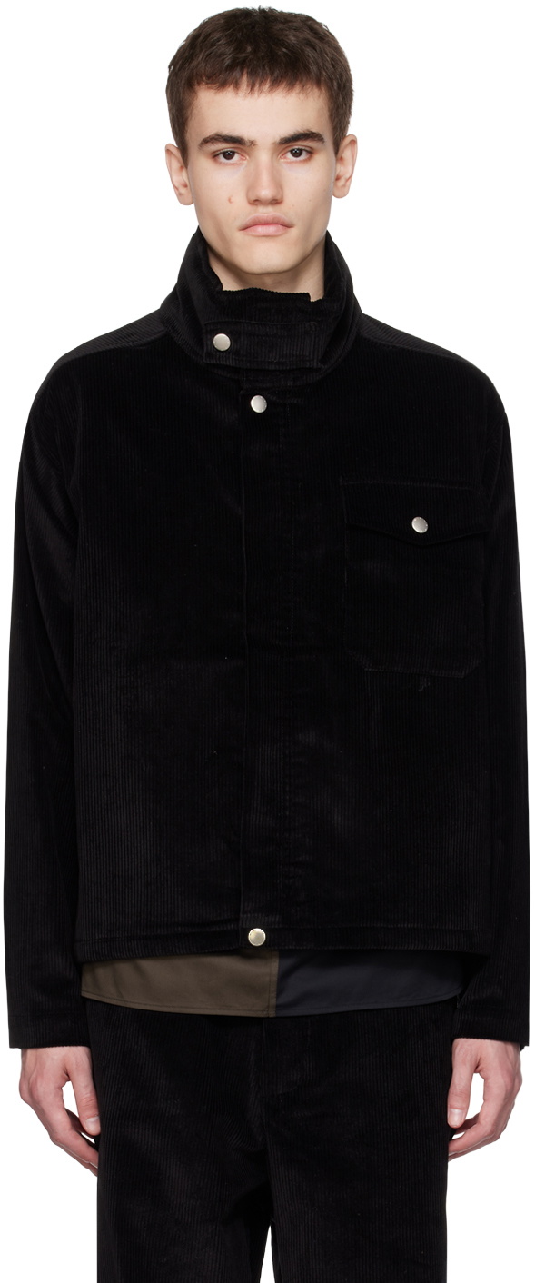 3MAN Black Blanket Jacket 3MAN
