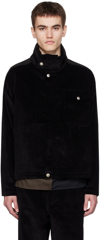 Photo: 3MAN Black Zip Jacket