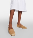 Max Mara - Openwork leather espadrilles