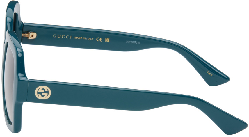 小物 GUCCI sunglasses Blue Square Frame 819597_J0740_4340_001_100_0000