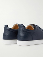 Christian Louboutin - Rantulow Full-Grain Leather Sneakers - Blue