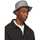 paa Black and White Gingham Bucket Hat
