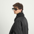 Off-White Sunglasses Forks Sunglasses in Classic Havana/Blue 