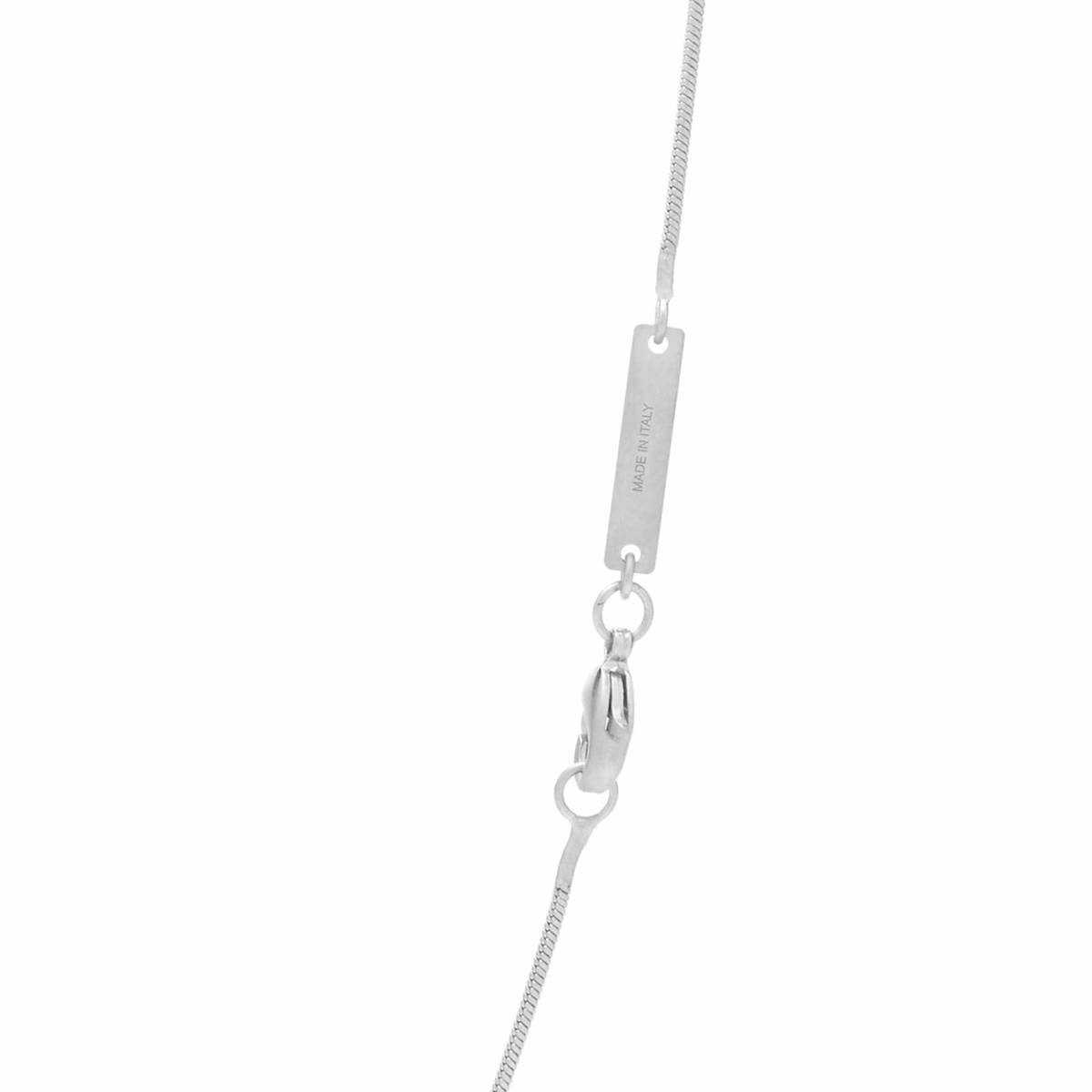 Rick Owens Women's Pentagram Charm Necklace in Palladio 