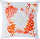 Versace Blue Barocco Sea Terry Cushion