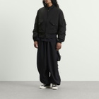 Y-3 Men's Nylon Bomber Jacket in Black