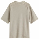 Umbro Washed Mock Neck T-Shirt in Griffin