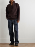 Bottega Veneta - Oversized Layered Wool Sweater - Brown
