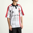 Umbro by Slam Jam Men's 01 03 Polo in White Red
