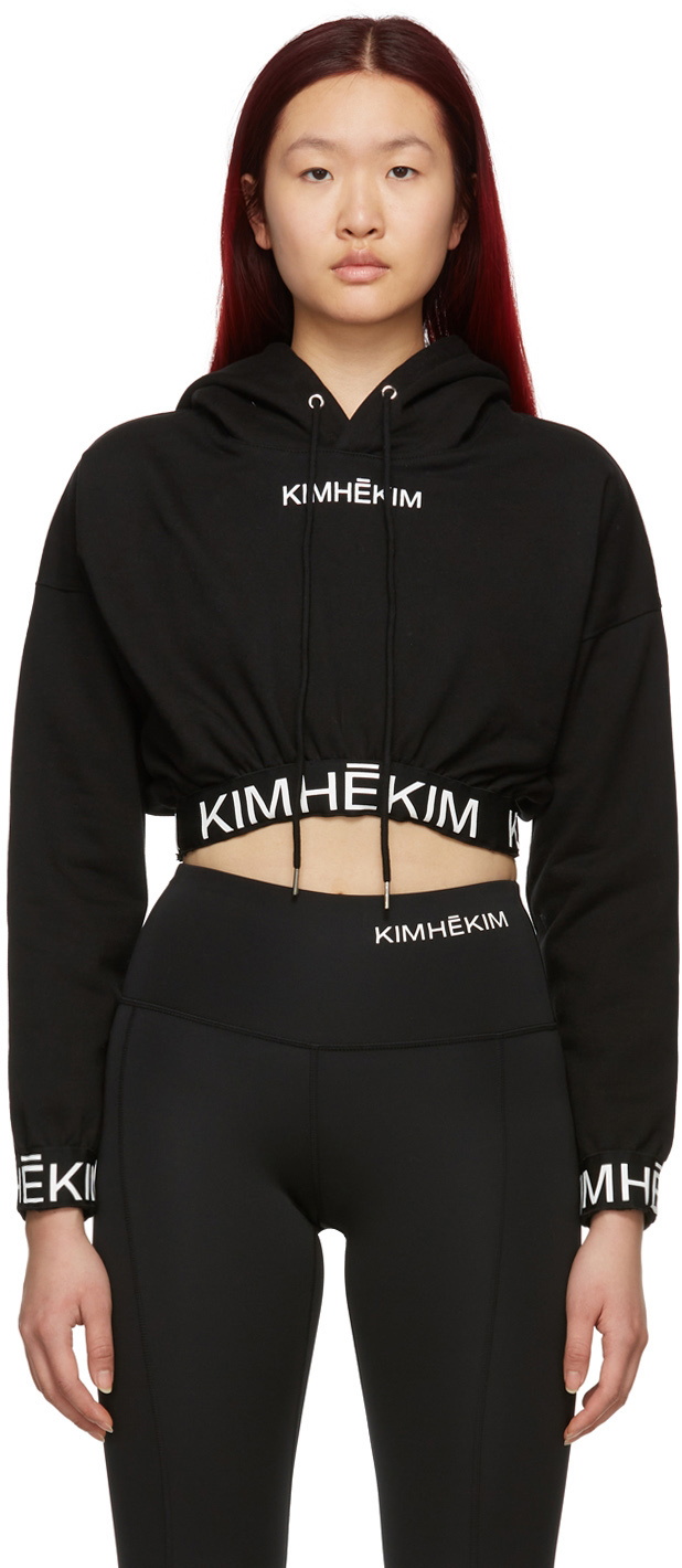 KIMH KIM SSENSE Exclusive Black Balloon Hoodie KIMH KIM