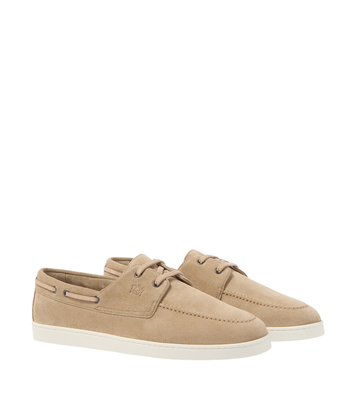 Photo: Church's Peblees Beach suede boat shoes