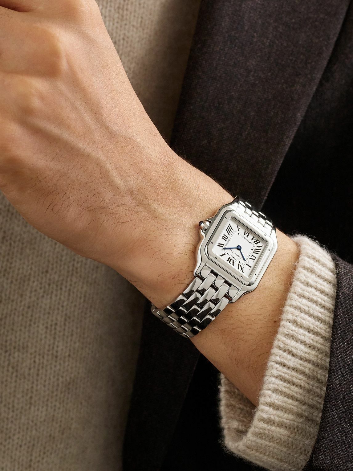 Cartier - Panthère de Cartier Large 42mm Stainless Steel Watch, Ref. No. W2PN0016