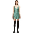 Haider Ackermann Green Dali Camisole Dress