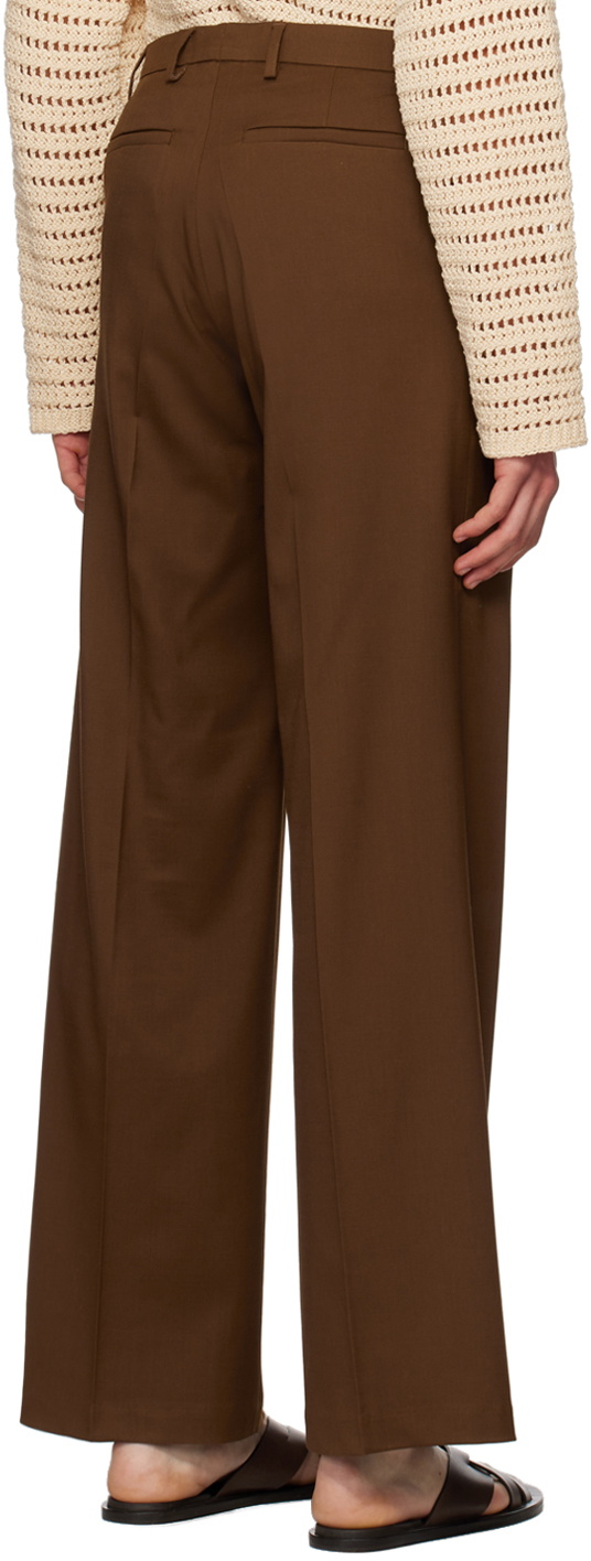 スーツ CMMN SWDN Otto trousers CMMN SWDN Brown Otto Trousers CMMN SWDN