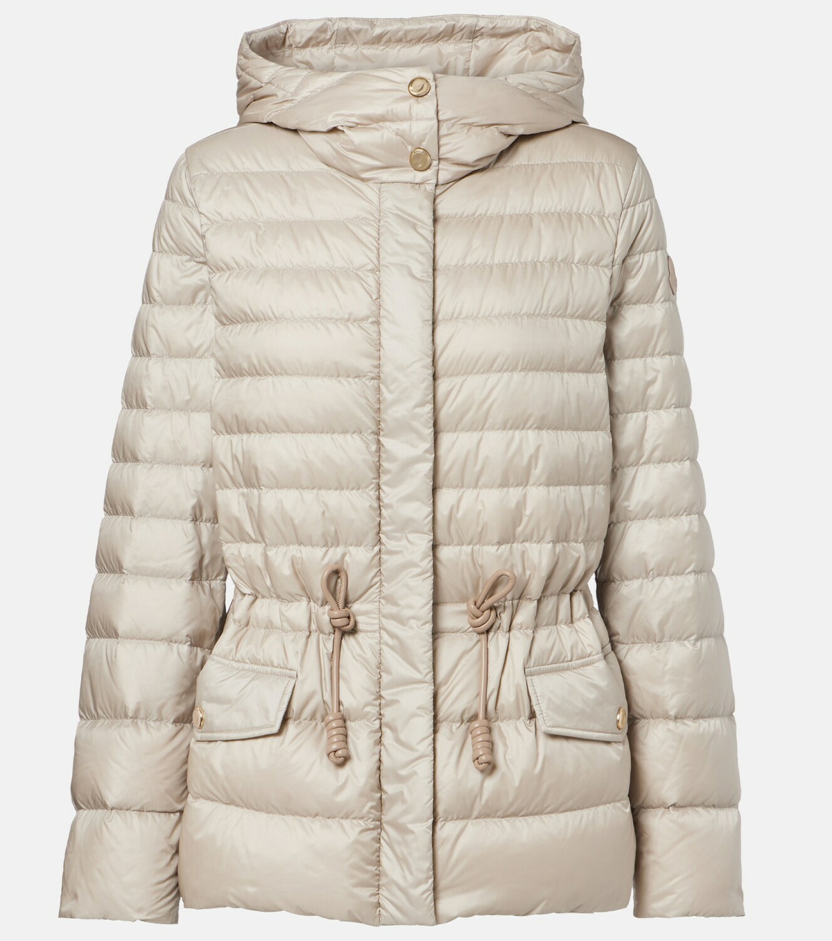 Moncler Raies hooded quilted down jacket