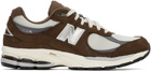 New Balance Brown 2002R Sneakers