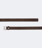 Gucci Double G leather belt