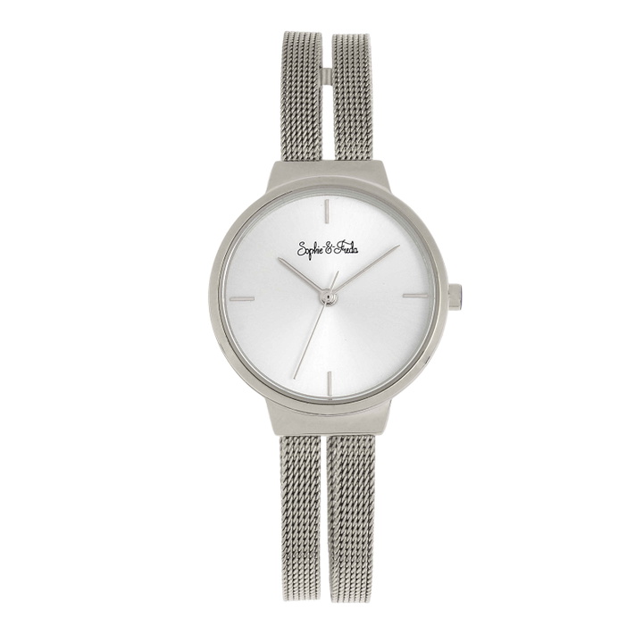 Photo: Sophie And Freda Sedona Quartz Silver Dial Ladies Watch SF5301